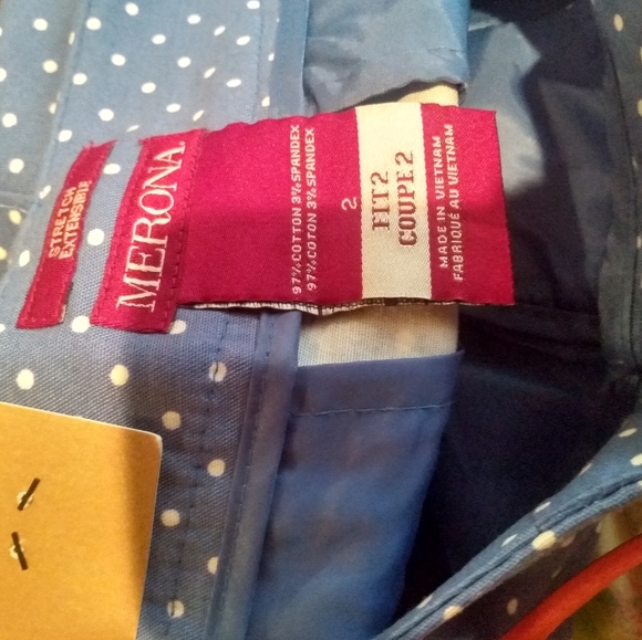 Brand New Merona polka dot pants - Picture 4 of 5